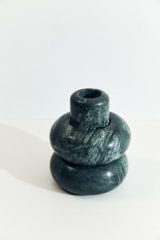 Molecular Vase Chunky - India Green