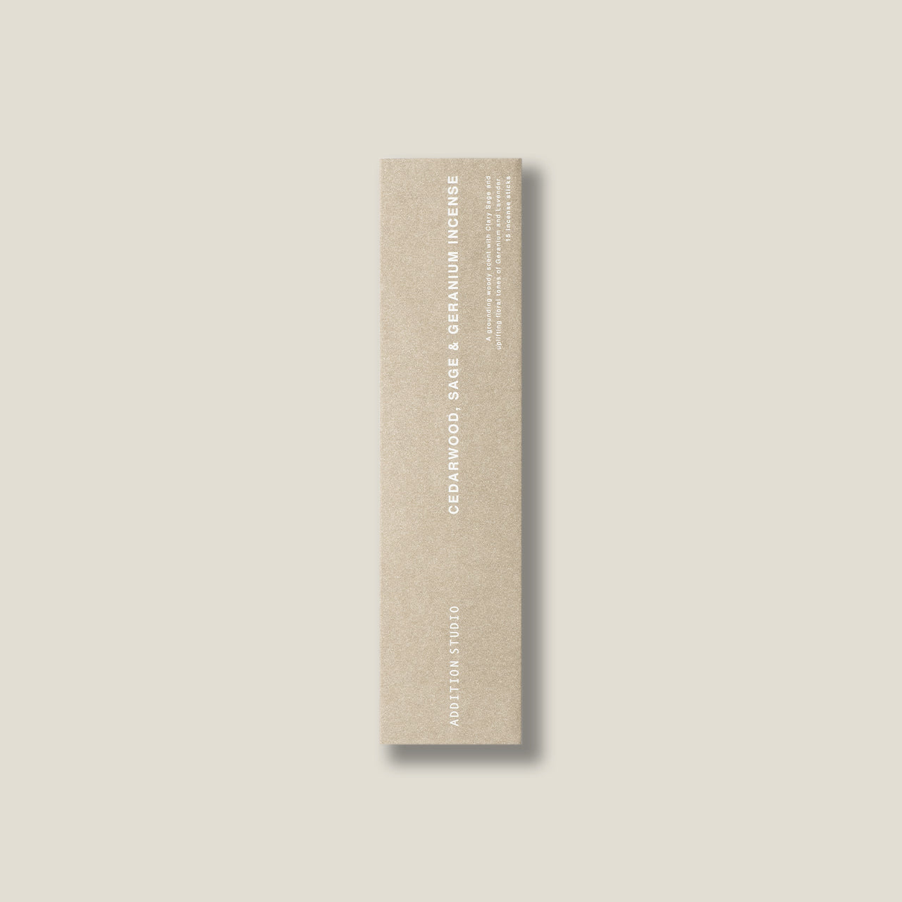 Cedar, Sage and Geranium Incense FREE GIFT