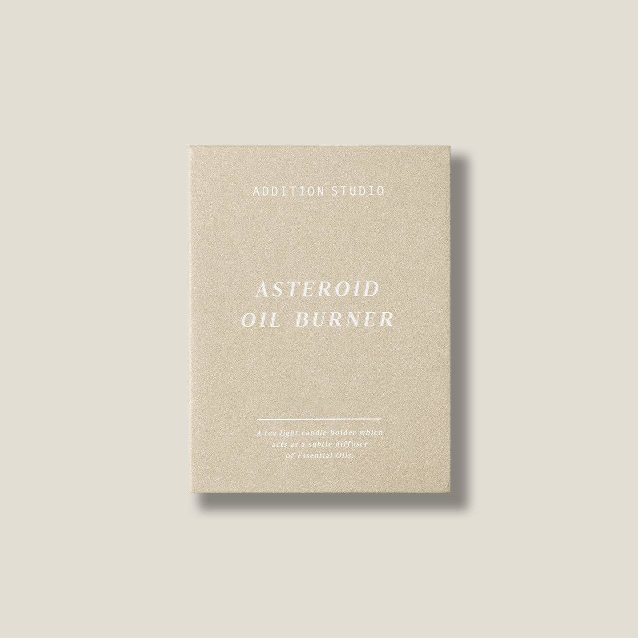 Asteroid Oil Burner Brass