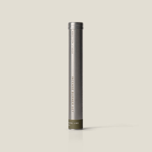 Mandarin, Lime and Basil Incense Set with Holder