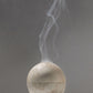 Sphere Incense Burner - Travertine